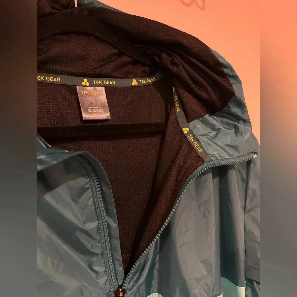 NWT Tek Gear Mens Half Zip Windbreaker Size XL - Picture 5 of 6